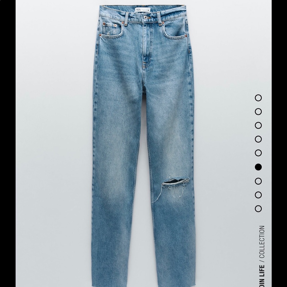 ZARA “ZW The 90s Full Length Jeans”